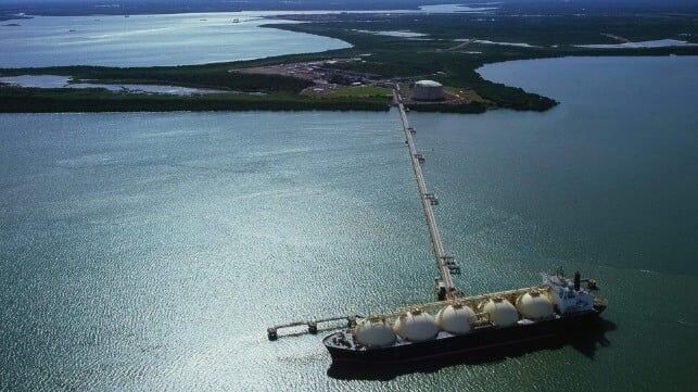 Imagen de portada - La huelga en las operaciones australianas de GNL está afectando la carga y las exportaciones