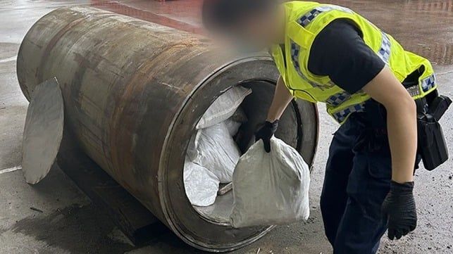 Imagen de portada - La policía australiana intercepta un generador diésel lleno de múltiples drogas