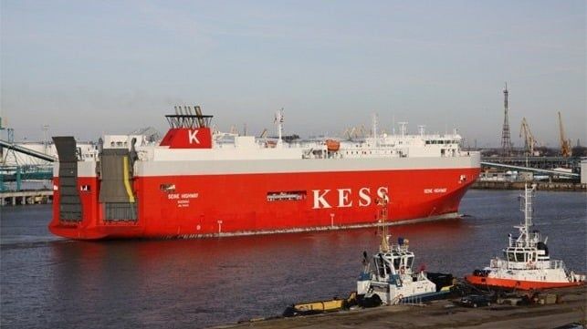 Imagen de portada - Los pedidos de buques portacoches de K Line se centran en la expansión del transporte marítimo de corta distancia europeo