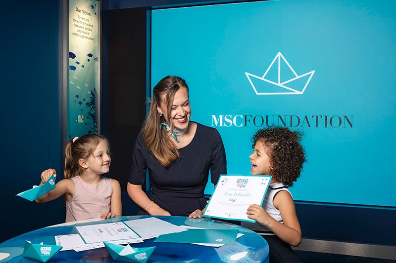 Imagen de portada - MSC Lanza el Día de los Océanos Impulsado por la Fundación MSC