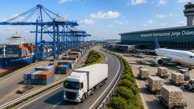 Imagen de portada - MTC: Jorge Chávez Airport to Connect with Chancay Port to Consolidate Peru as South America's Logistics Hub