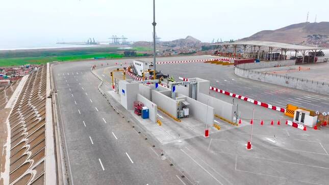 Imagen de portada - MTC highlights the incorporation of modern scanners in the Port of Chancay to strengthen foreign trade security and competitiveness
