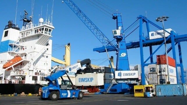 Imagen de portada - Marineros Inician Huelga Contra Tres Barcos Propiedad de Eimskip de Islandia