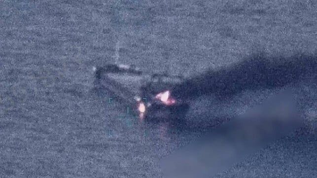 Imagen de portada - Marino Egipcio Muerto por Ataque de Drones Rusos a Tres Barcos Frente a Ucrania