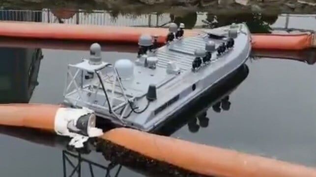 Imagen de portada - Misterio Rodea la Explosión de un Dron en el Puerto de Constanza