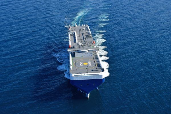 Imagen de portada - NYK Begins Long-Term Trial with 100% Biofuel on a Car Carrier