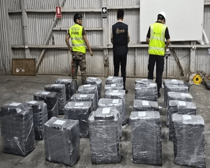 Imagen de portada - Peru: 900 kilograms of cocaine alkaloid seized at Paita Port Terminal
