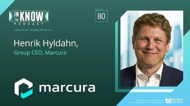 Imagen de portada - Podcast: Henrik Hyldahn, CEO de Marcura, sobre la IA para operaciones modernas de buques