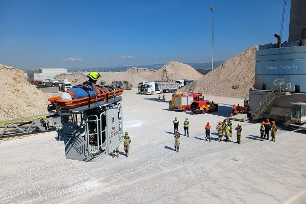 Imagen de portada - PortCastelló conducts drill to evaluate emergency coordination