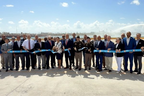 Imagen de portada - Port of Freeport Inaugurates Access Channel Improvement in Texas