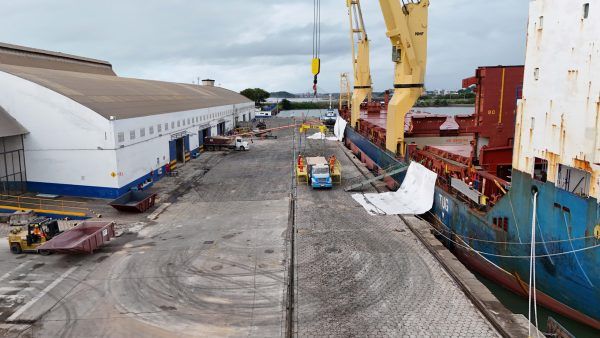 Imagen de portada - Port of Ilhéus handles magnesium oxide in unprecedented operation