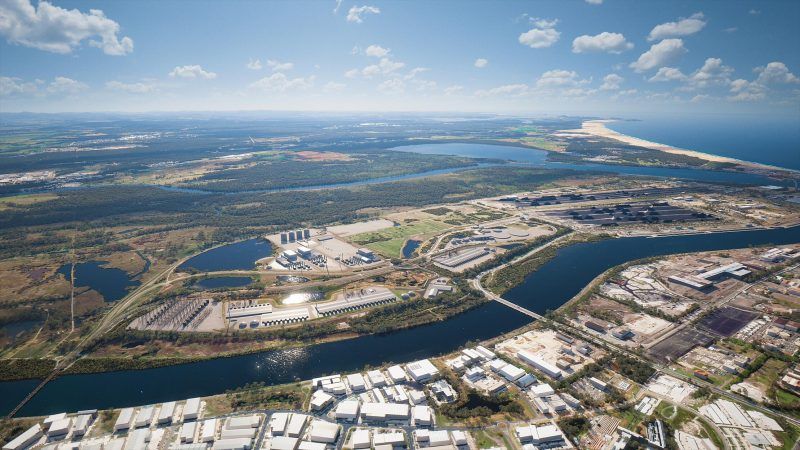 Imagen de portada - Port of Newcastle in Australia Approves Report for Clean Energy Precinct