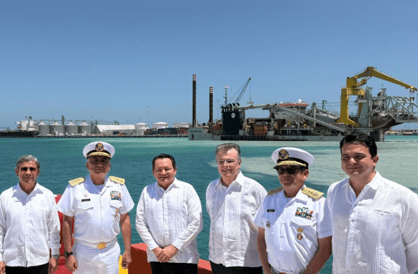 Imagen de portada - Port of Progreso Advances in Expansion with First Phase Concluded
