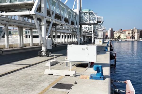 Imagen de portada - Port of Savona Completes Shore Power Installation for Cruise Ships