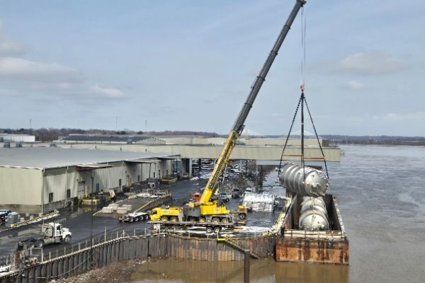 Imagen de portada - Ports of Indiana Receives USD 25 Million for Jeffersonville Port Expansion