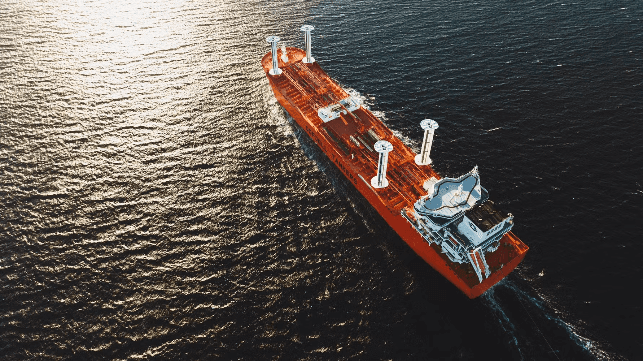 Imagen de portada - Proyecto AWESOME de Horizon Europe Impulsa la Propulsión Asistida por Viento en el Transporte Marítimo