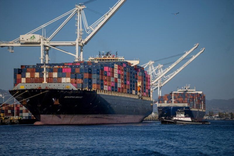 Imagen de portada - Proyecto de ampliación del puerto de Oakland de 642 millones de dólares entra en fase de diseño