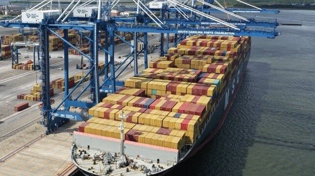 Imagen de portada - Puertos de Carolina del Sur suspende operaciones en la terminal Hugh K. Leatherman