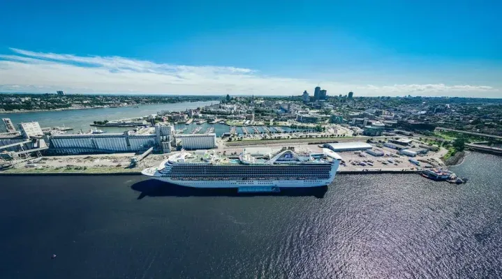 Imagen de portada - Quebec Government Invests $5.1 Million to Electrify Port Docks