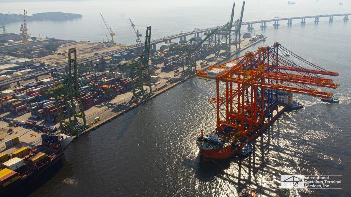 Imagen de portada - RBT Receives Two New Quay Cranes to Expand Port Capacity