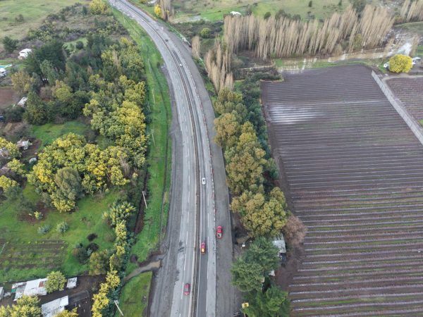 Imagen de portada - Routes 152 and 158 Operational Despite Weather Contingency in Ñuble and Bio Bio