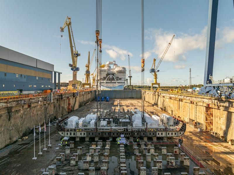 Imagen de portada - Royal Caribbean Inicia la Construcción de su Quinto Crucero Clase Icon