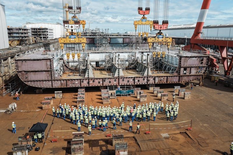 Imagen de portada - Royal Caribbean Pone la Quilla de su Séptimo Barco Clase Oasis