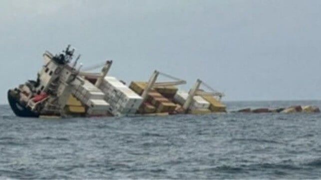 Imagen de portada - Siete tripulantes del buque siniestrado MSC Elsa 3 buscan ser liberados de la India