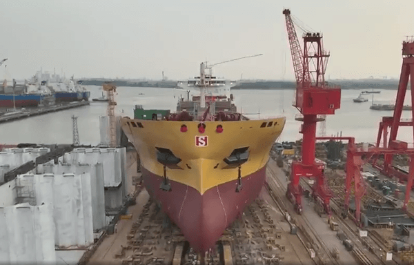 Imagen de portada - Stolt Tankers Receives First Vessel of New Series Ordered from Chinese Shipyard