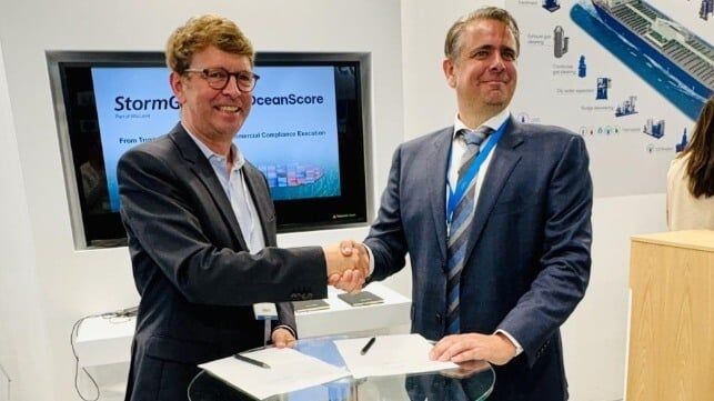 Imagen de portada - StormGeo y OceanScore Refuerzan la Cooperación en Posidonia 2026