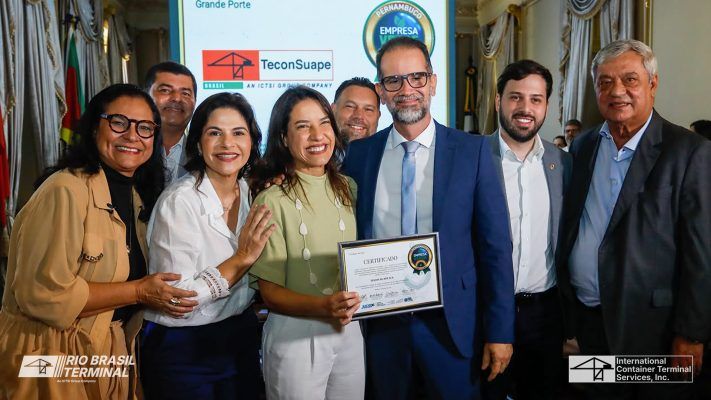 Imagen de portada - Tecon Suape Obtains Second Green Company Seal in Brazil