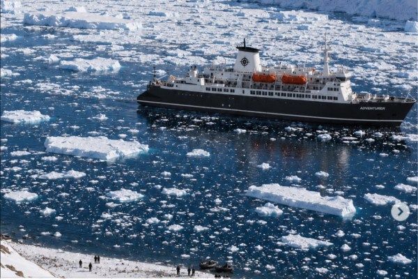 Imagen de portada - Terra Nova Expeditions Changes Ship for Antarctic Season Due to Middle East Situation