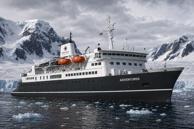 Imagen de portada - Terra Nova Expeditions Reemplaza el St. Helena con el Terra Nova Adventurer para la Temporada Antártica 2026-27