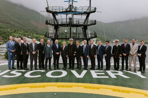 Imagen de portada - Toyo Construction receives Discovery cable-laying vessel in Norwegian shipyard