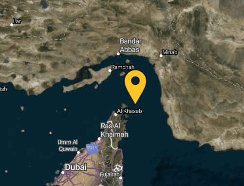 Imagen de portada - Vessel Struck by Projectile in Strait of Hormuz During Outbound Transit