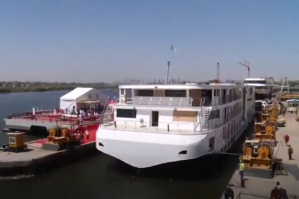 Imagen de portada - Viking Ptah: New River Ship Delivered in Egypt