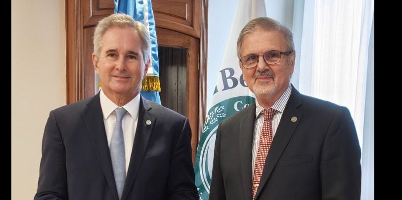 La Bolsa de Cereales se reunió con el Canciller Pablo Quirno para dialogar sobre la agenda internacional de la agroindustria