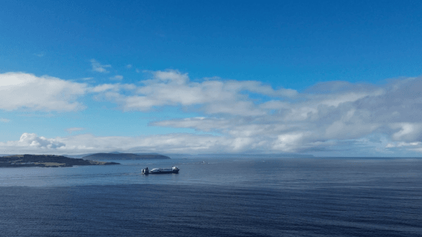 Imagen de portada - World's Largest Battery-Electric Ship to Arrive in South America in September