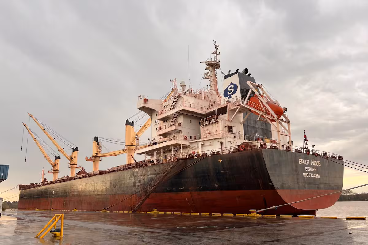 Areco Semillas concreta la exportación de un cargamento de soja no modificada genéticamente a Baltimore