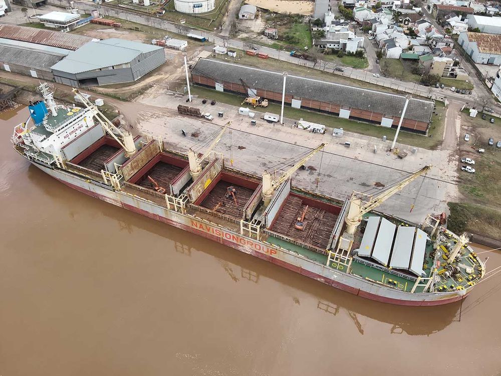 El Puerto de Concepción del Uruguay consolida la diversificación de sus cargas y afianza su ritmo operativo