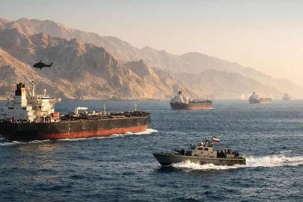 Imagen de portada - 108 Maritime Transits in the Strait of Hormuz Amidst Security Risks