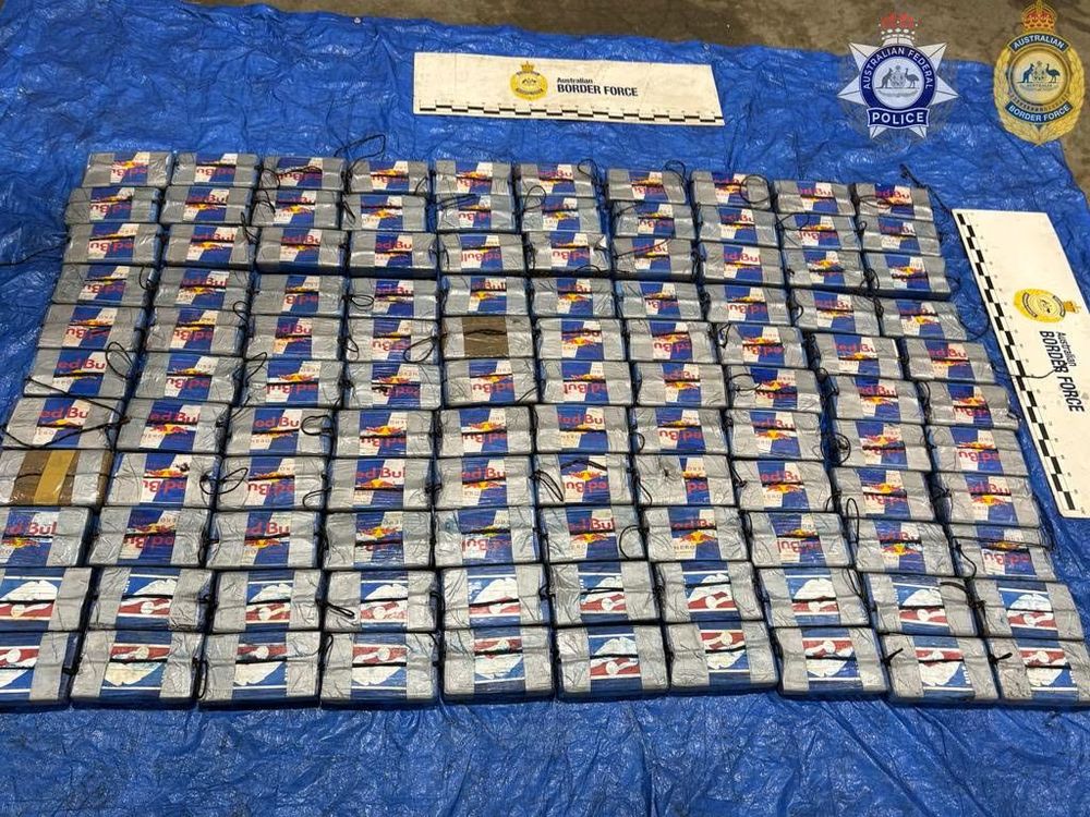 Imagen de portada - 110 kg of cocaine seized in reefer container from Chile at Port of Sydney