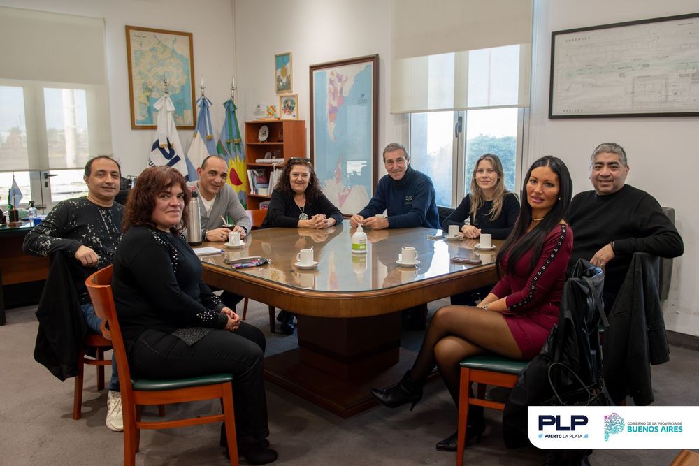El Puerto La Plata recibió a representantes de la Cámara de Comercio e Industria de Berisso para avanzar en la incorporación de proveedores locales