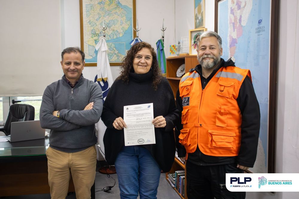 El Puerto La Plata obtuvo la certificación internacional de seguridad PBIP otorgada por la Prefectura Naval Argentina
