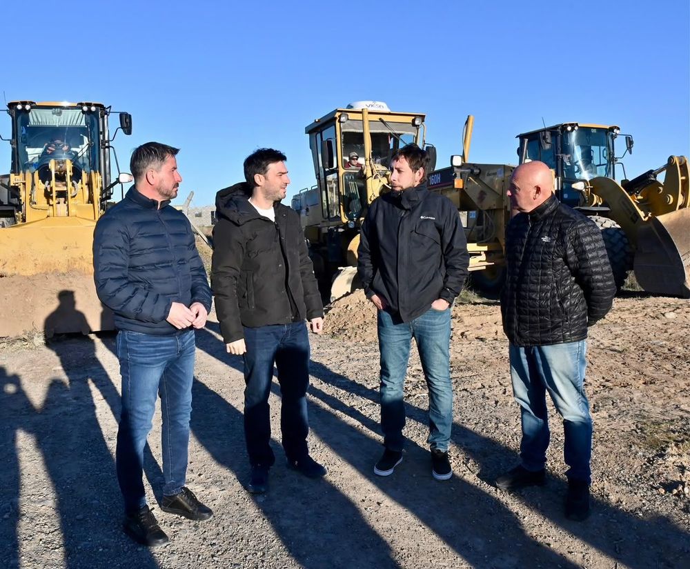 Comenzaron las obras de infraestructura en la Zona Franca de Trelew