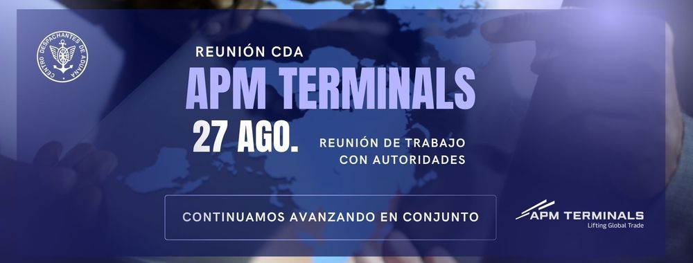 El CDA se reunió con autoridades de APM Terminals