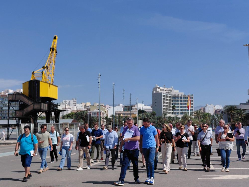 Imagen de portada - Almería Port Authority (APA) Organizes Technical Visit for €24.3 Million Port-City Tender