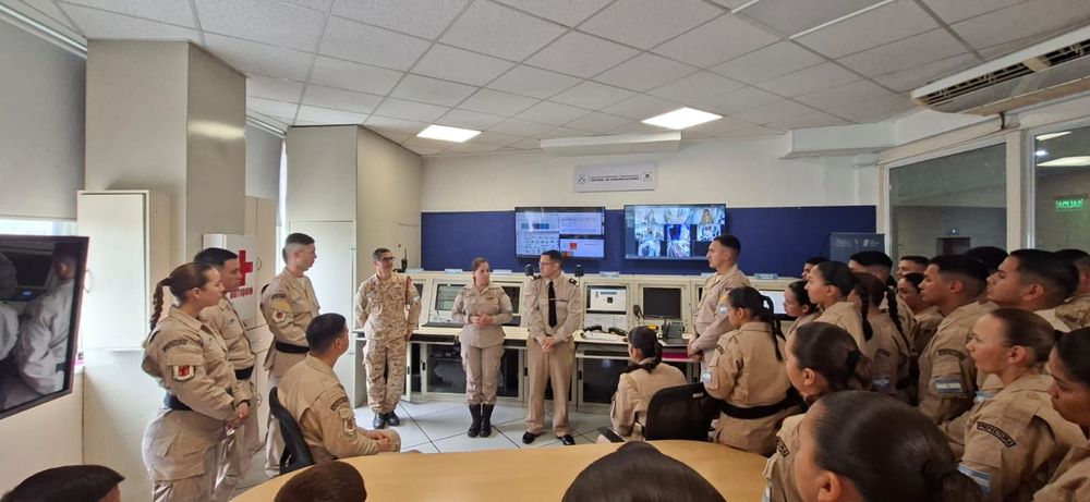Imagen de portada - Alumnos del escalafón Comunicaciones de la Prefectura realizaron jornadas de instrucción profesional