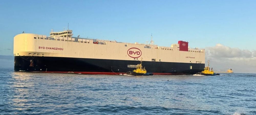 Imagen de portada - BYD Changzhou Arrives at Chilean Port on its China-South America Route