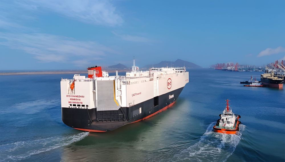 Imagen de portada - BYD Changzhou Makes First Call at Chilean Port